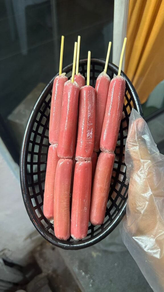 Sosej Ayam Merah Mini